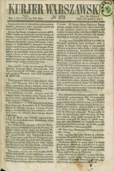 Kurjer Warszawski. 1857, № 272 (16 października)