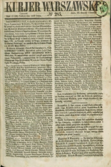 Kurjer Warszawski. 1857, № 285 (29 października)