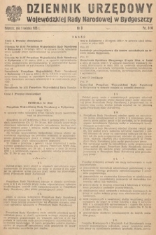 Dziennik Urzędowy Wojewódzkiej Rady Narodowej w Bydgoszczy. 1955, nr 3