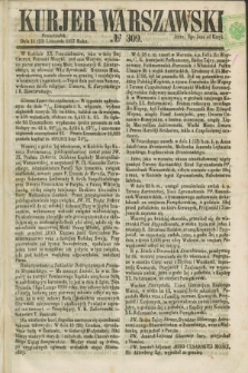 Kurjer Warszawski. 1857, № 309 (23 listopada)