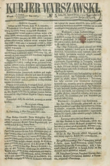 Kurjer Warszawski. 1858, № 5 (5 stycznia)