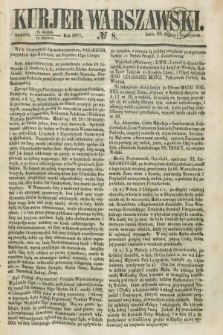 Kurjer Warszawski. 1858, № 8 (10 stycznia)