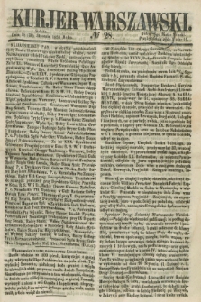Kurjer Warszawski. 1858, № 28 (30 stycznia)