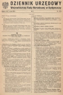 Dziennik Urzędowy Wojewódzkiej Rady Narodowej w Bydgoszczy. 1955, nr 5