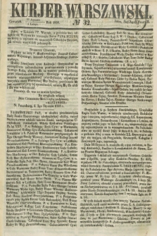 Kurjer Warszawski. 1858, № 32 (4 lutego)