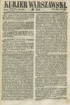 Kurjer Warszawski. 1858, № 119 (5 maja)