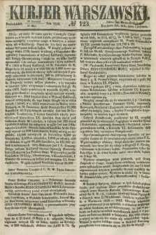 Kurjer Warszawski. 1858, № 123 (10 maja)