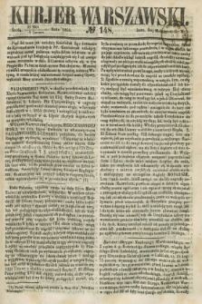 Kurjer Warszawski. 1858, № 148 (9 czerwca)