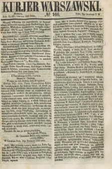 Kurjer Warszawski. 1858, № 166 (27 czerwca)
