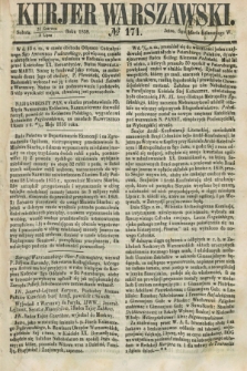 Kurjer Warszawski. 1858, № 171 (3 lipca)