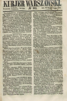 Kurjer Warszawski. 1858, № 262 (4 października)