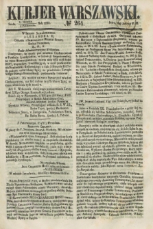 Kurjer Warszawski. 1858, № 264 (6 października)