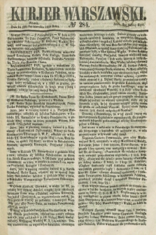 Kurjer Warszawski. 1858, № 284 (26 października)