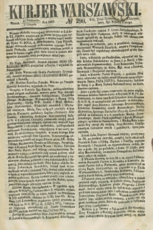 Kurjer Warszawski. 1858, № 290 (2 listopada)