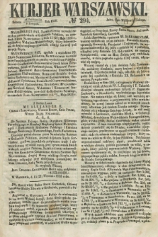 Kurjer Warszawski. 1858, № 294 (6 listopada)