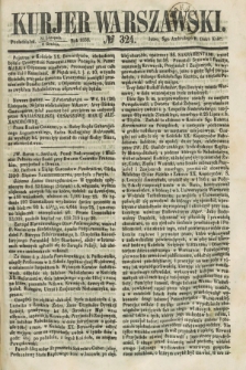 Kurjer Warszawski. 1858, № 324 (6 grudnia)