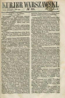 Kurjer Warszawski. 1858, № 328 (11 grudnia)