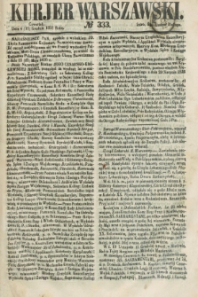 Kurjer Warszawski. 1858, № 333 (16 grudnia)