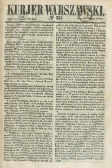 Kurjer Warszawski. 1858, № 334 (17 grudnia)