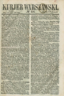 Kurjer Warszawski. 1858, № 336 (19 grudnia)