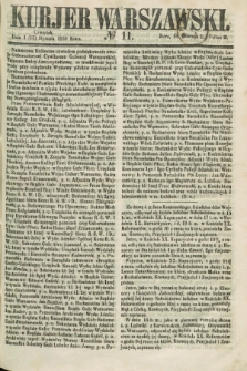 Kurjer Warszawski. 1859, № 11 (13 stycznia)