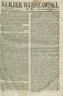 Kurjer Warszawski. 1859, № 29 (31 stycznia)