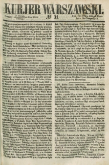 Kurjer Warszawski. 1859, № 31 (3 lutego)