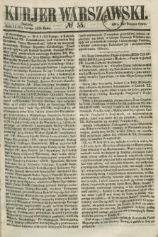 Kurjer Warszawski. 1859, № 55 (27 lutego)