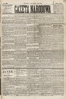 Gazeta Narodowa. 1888, nr 135