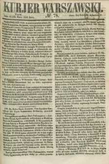 Kurjer Warszawski. 1859, № 78 (22 marca)