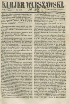 Kurjer Warszawski. 1859, № 118 (4 maja)
