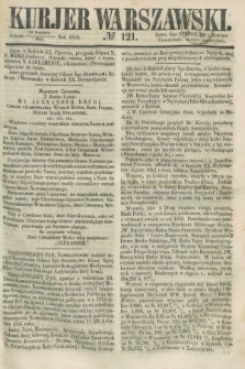 Kurjer Warszawski. 1859, № 121 (7 maja)