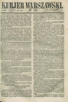 Kurjer Warszawski. 1859, № 123 (10 maja)