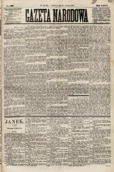 Gazeta Narodowa. 1888, nr 139
