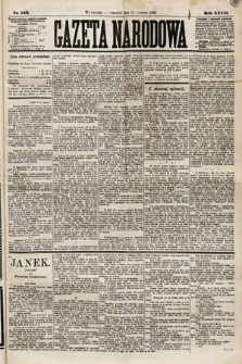 Gazeta Narodowa. 1888, nr 142