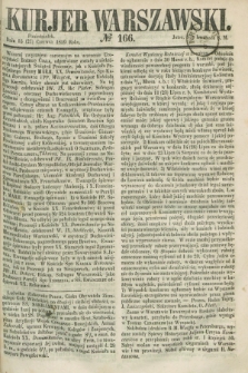 Kurjer Warszawski. 1859, № 166 (27 czerwca)