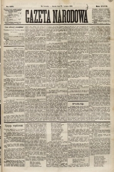 Gazeta Narodowa. 1888, nr 144