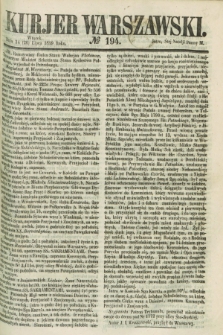 Kurjer Warszawski. 1859, № 194 (26 lipca)