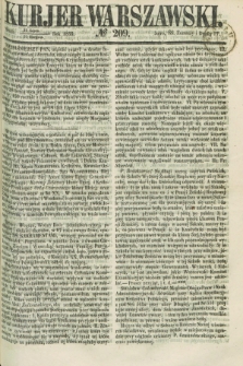 Kurjer Warszawski. 1859, № 209 (10 sierpnia)