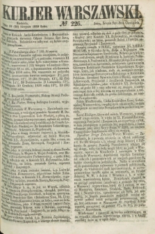 Kurjer Warszawski. 1859, № 226 (28 sierpnia)