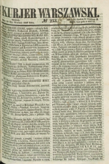 Kurjer Warszawski. 1859, № 253 (25 września)