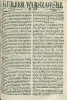 Kurjer Warszawski. 1859, № 297 (9 listopada)