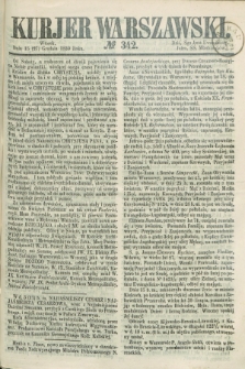 Kurjer Warszawski. 1859, № 342 (27 grudnia)