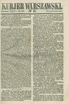 Kurjer Warszawski. 1860, № 34 (6 lutego) + dod.