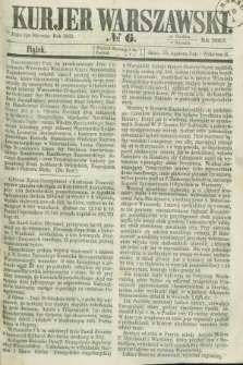 Kurjer Warszawski. 1863, № 6 (9 stycznia)