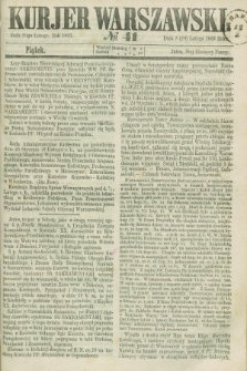Kurjer Warszawski. 1863, № 41 (20 lutego)