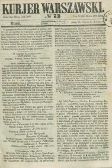 Kurjer Warszawski. 1863, № 73 (31 marca)
