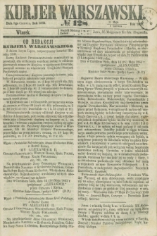 Kurjer Warszawski. 1863, № 128 (9 czerwca)