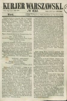 Kurjer Warszawski. 1863, № 157 (14 lipca)