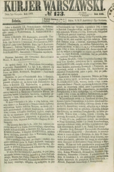 Kurjer Warszawski. 1863, № 173 (1 sierpnia)